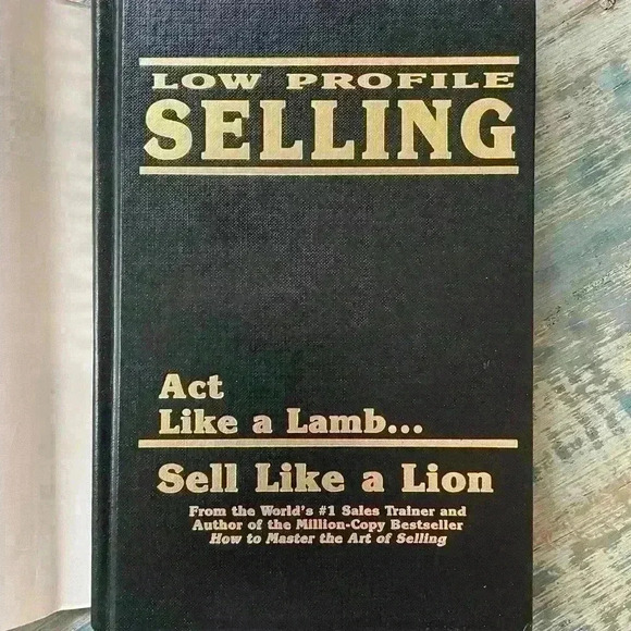 Tom Hopkins' Low Profile Selling Hard Cover Book - Picture 4 of 5